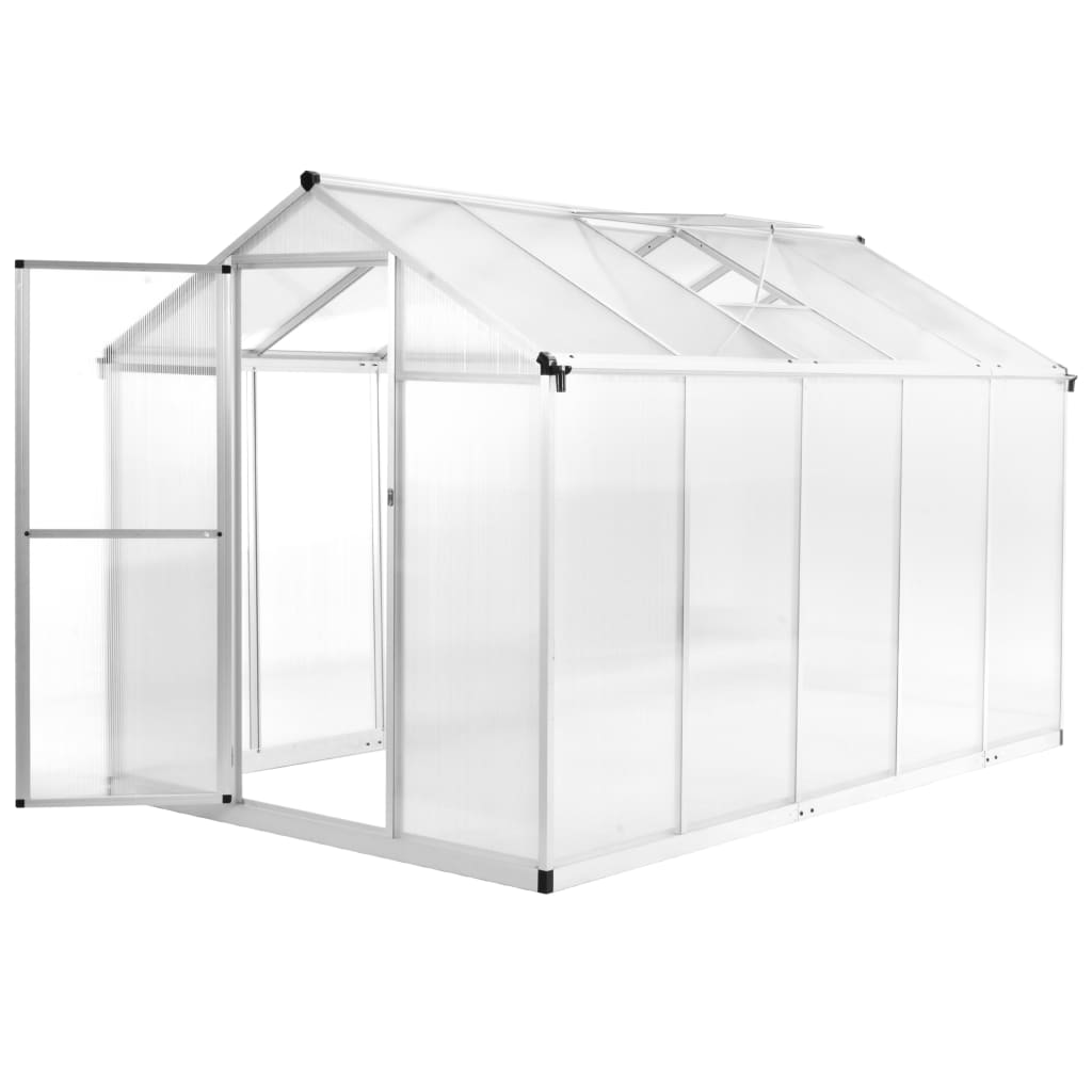 Greenhouse Aluminium 302x190x195 cm 11.19 m3 - Discount Dealers
