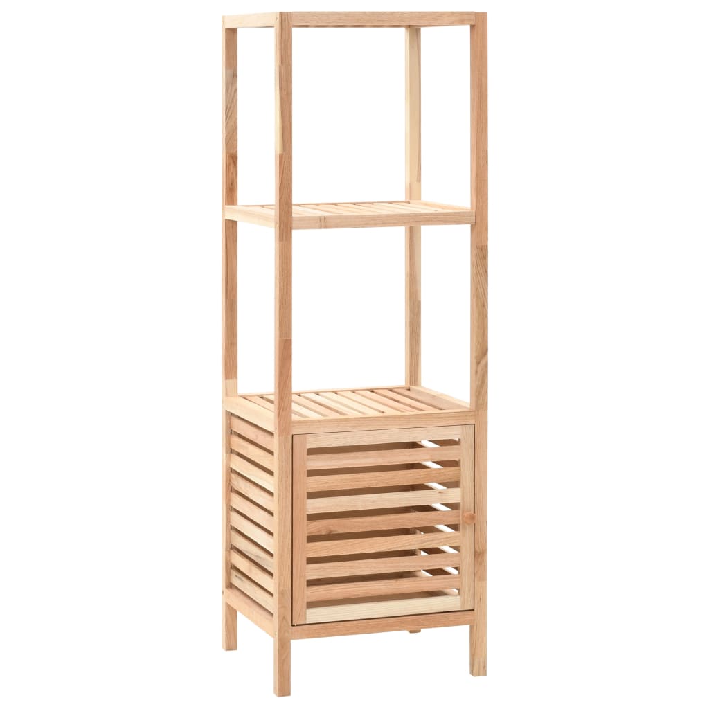 Bathroom Storage Cabinet Solid Walnut Wood 39.5x35.5x123 cm - Millennium Furniture
