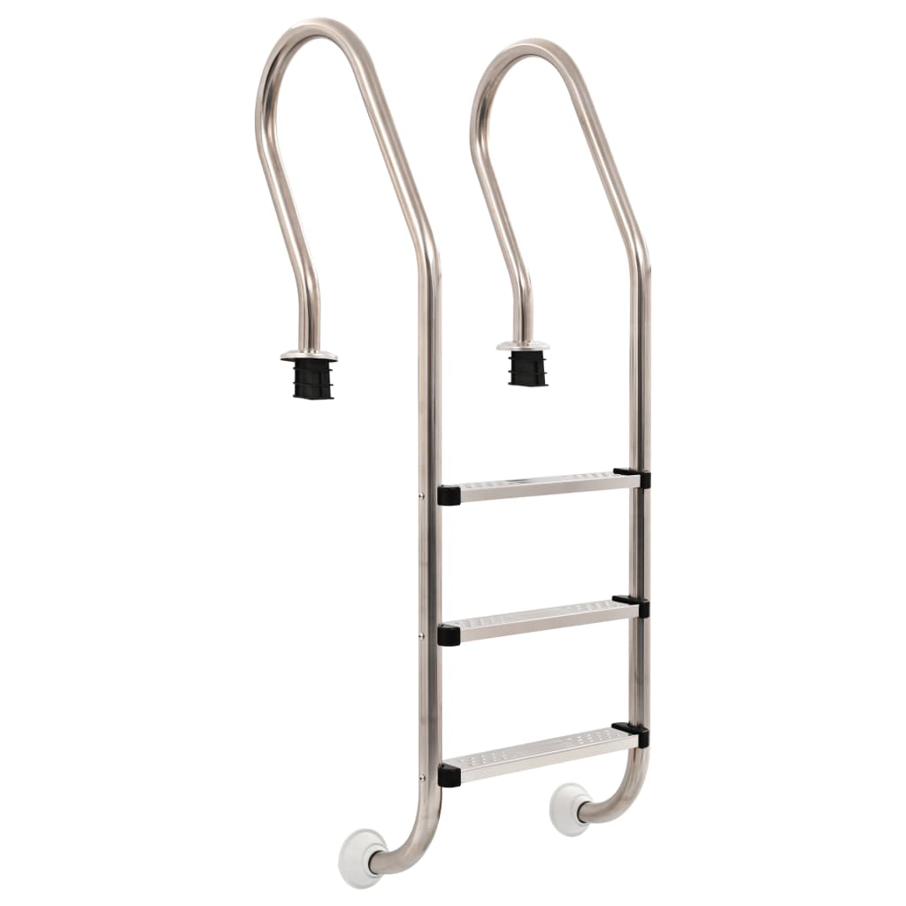 Pool Ladder 3 Steps Stainless Steel 304 120 cm - Millennium Furniture