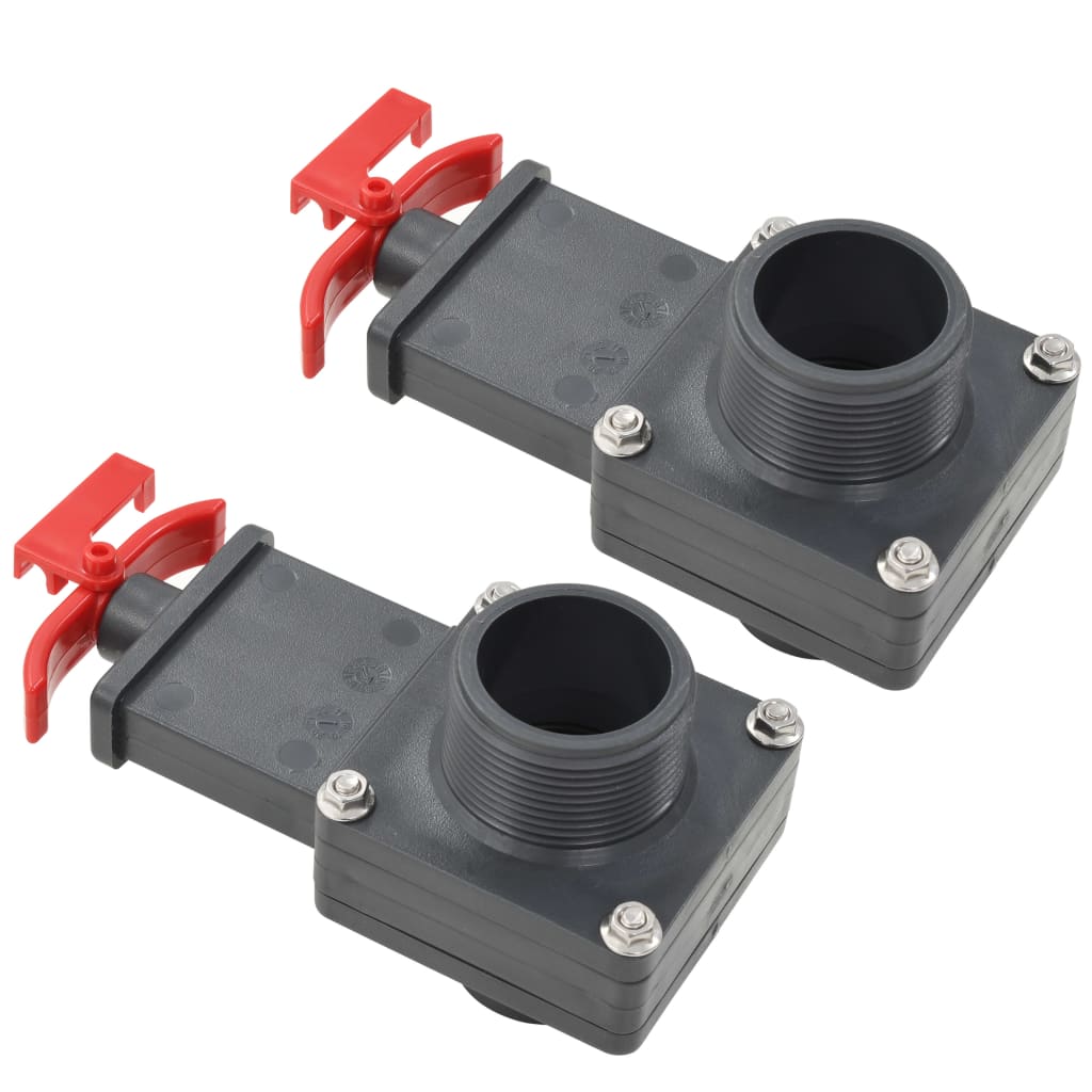 Pool Gate Valve 2 Pcs - R and M Furniture