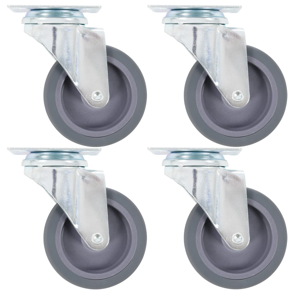Swivel Casters 4 Pcs 75mm - Design Hut