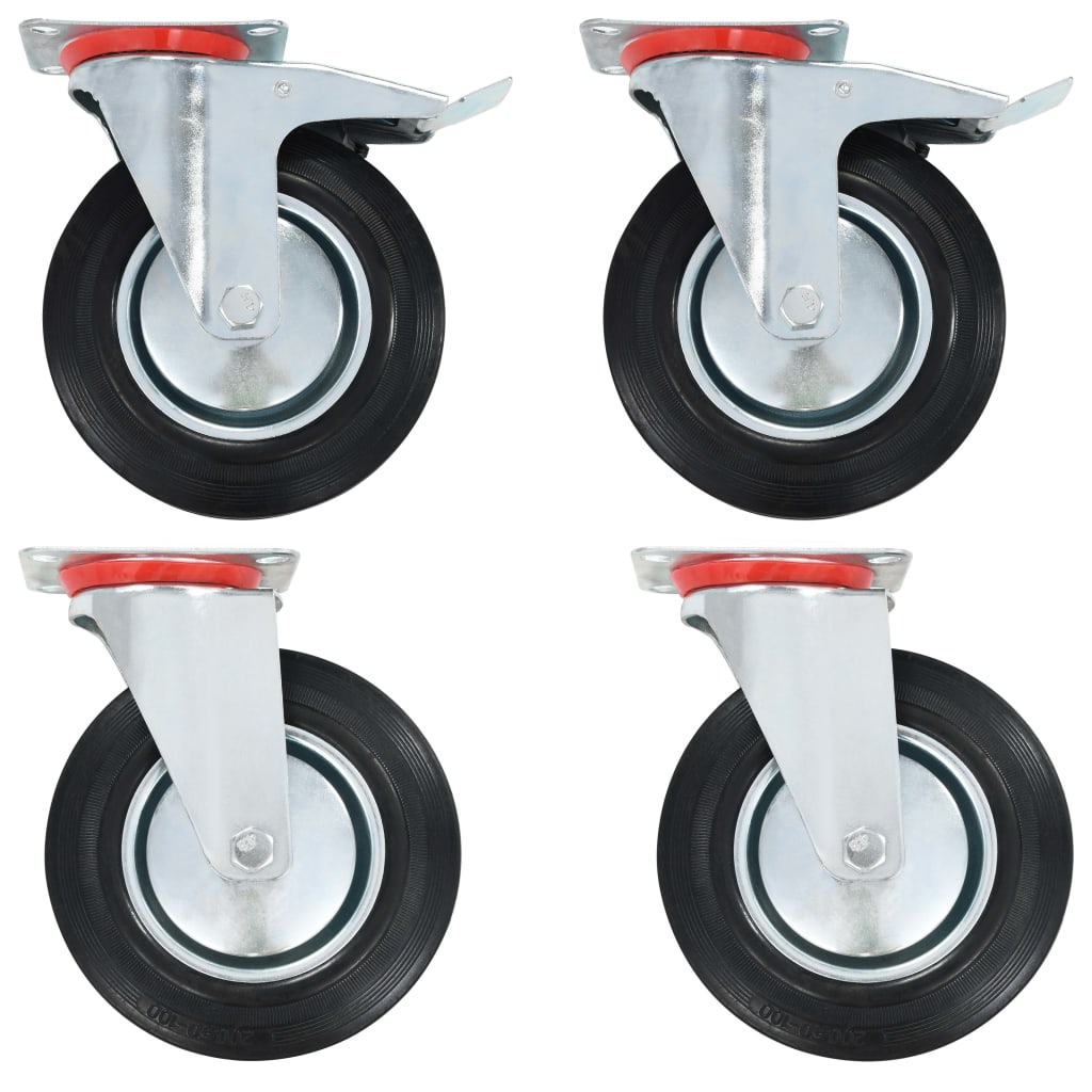 Swivel Casters 4 pcs 200 mm - Decor Base