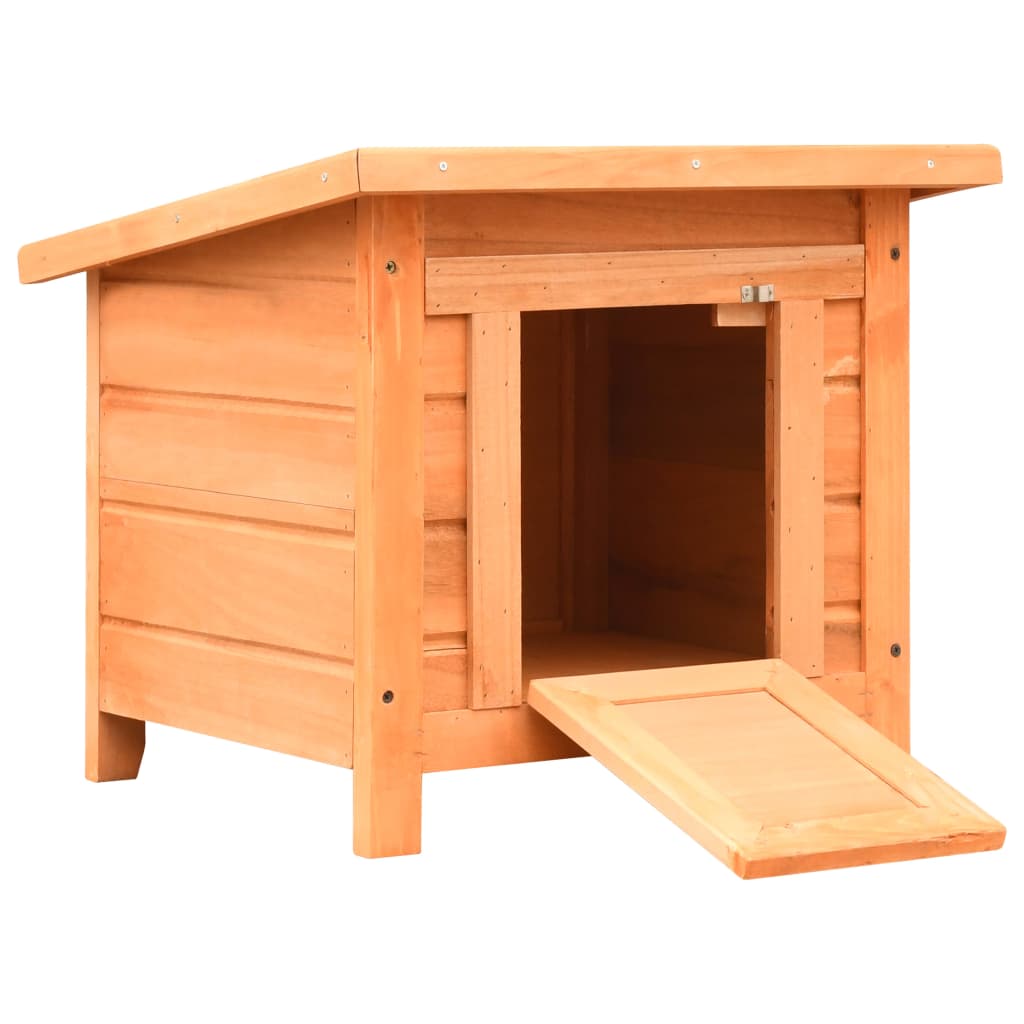 Cat House Solid Pine & Fir Wood 50x46x43.5 cm - Millennium Furniture