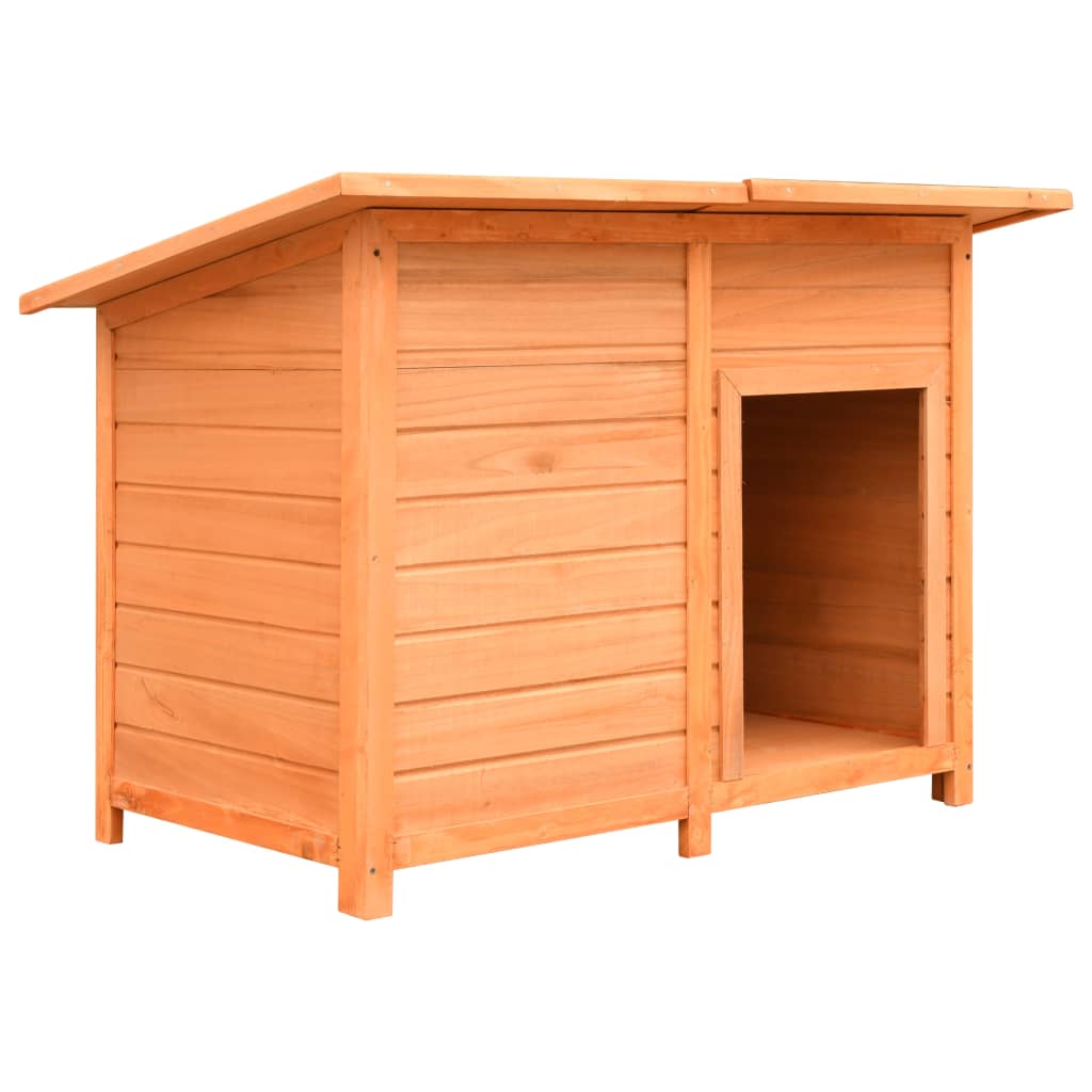 Dog Cage Solid Pine & Fir Wood 120x77x86 cm - Casper Homes