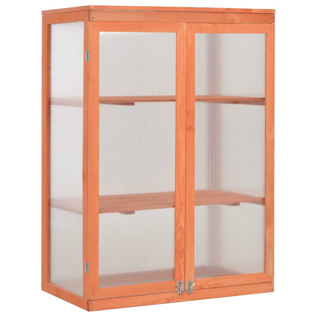Greenhouse Wood 75x47x109 cm - The Home Maker