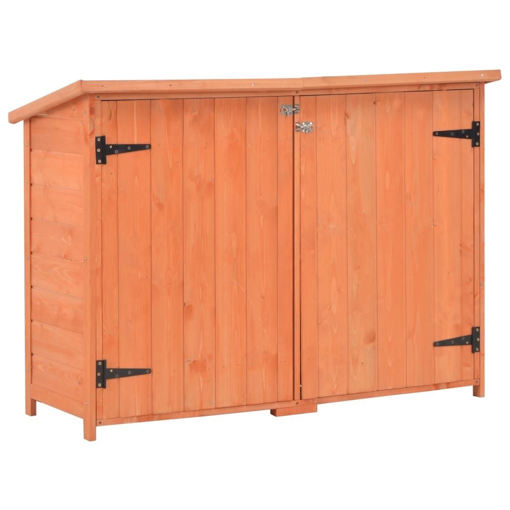 Garden Storage Shed 120x50x91 cm Wood - Decor Base