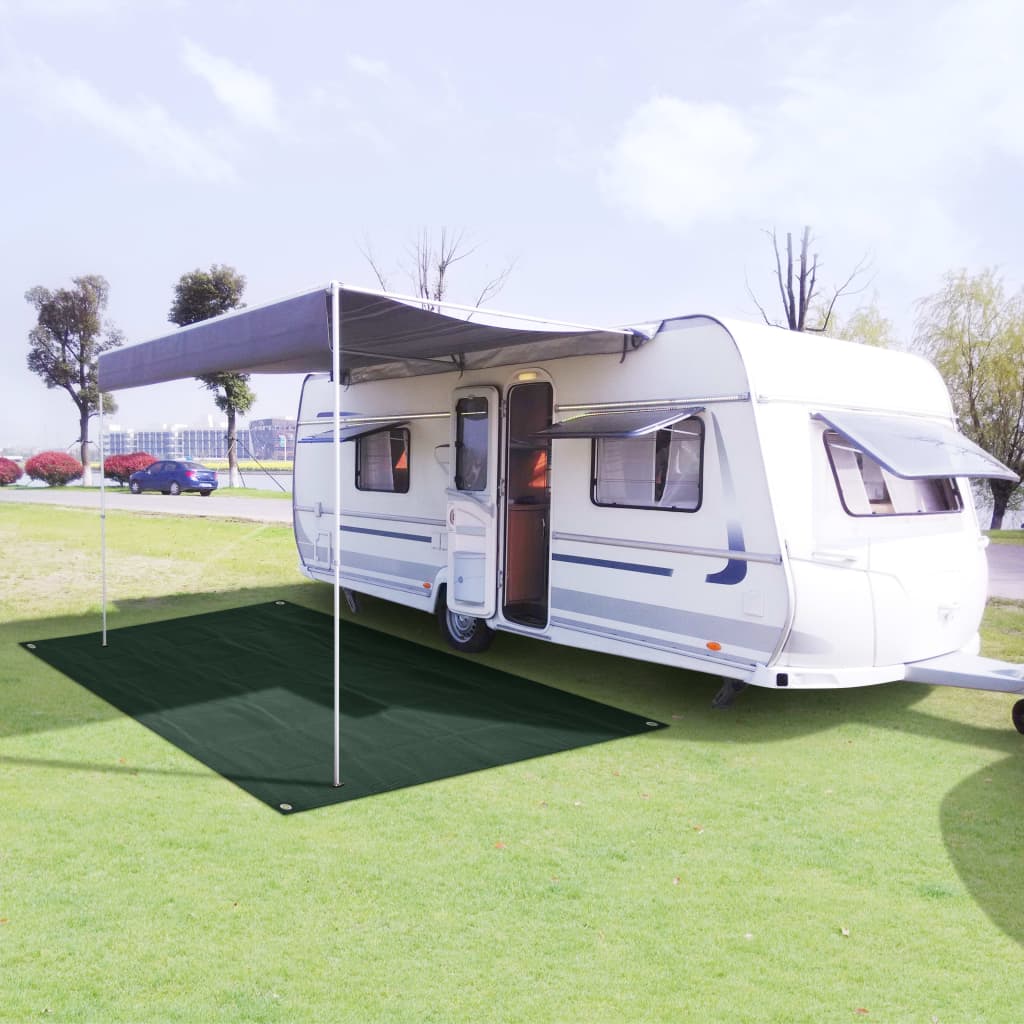 Tent Carpet 250x300 cm HDPE Green - Sid & Sam