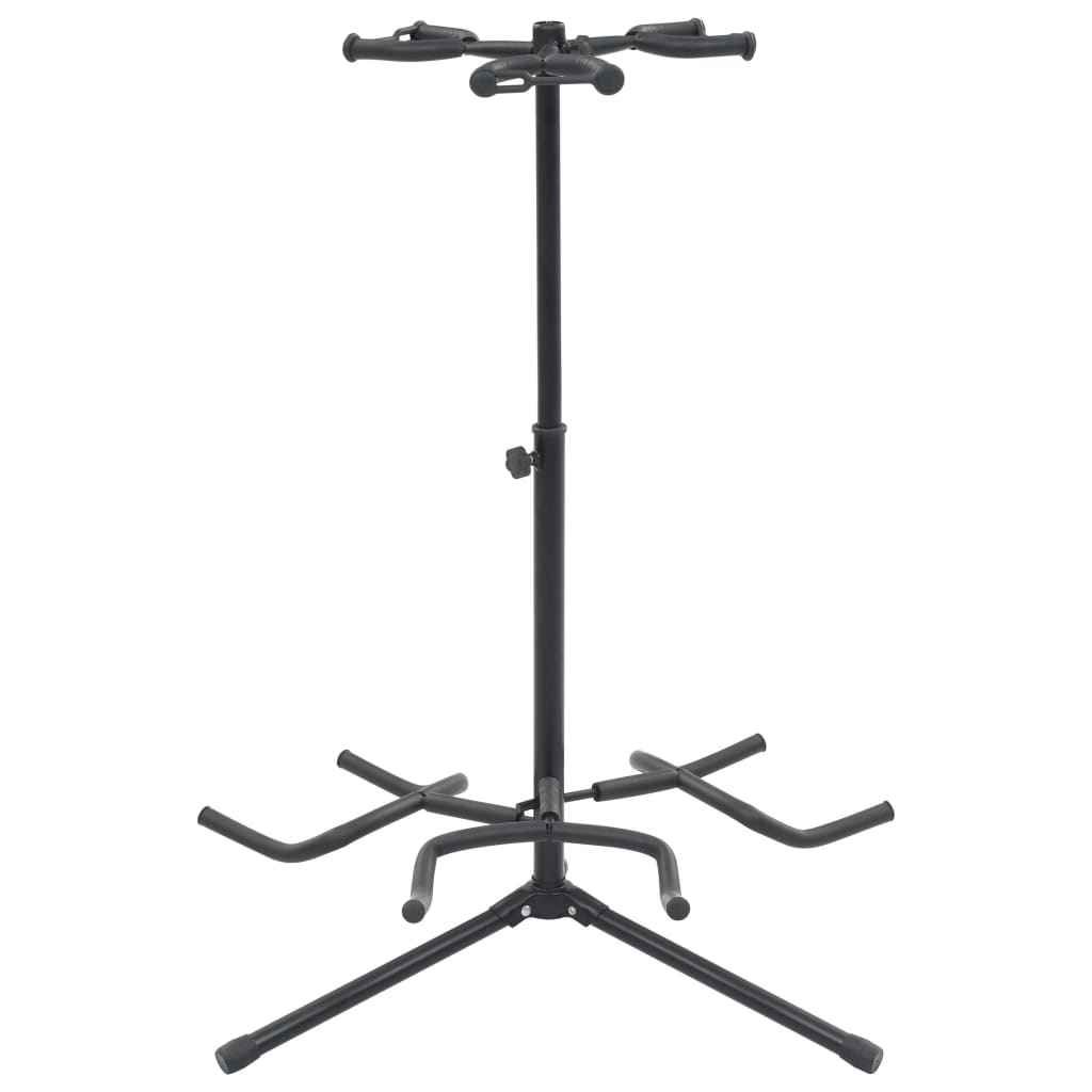 Guitar Stand Black Steel - R and M Furniture