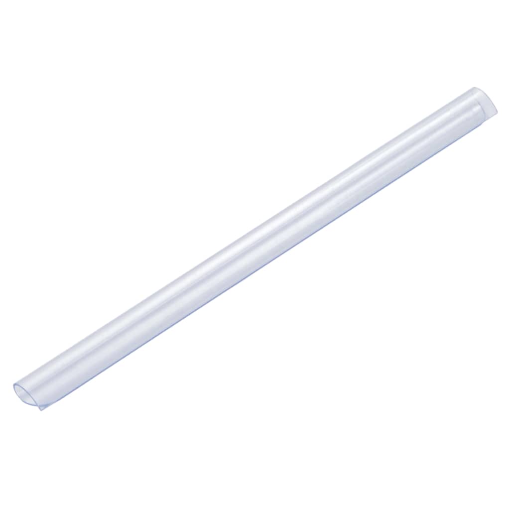 100 pcs Fence Strip Clips PVC Transparent - R and M Furniture