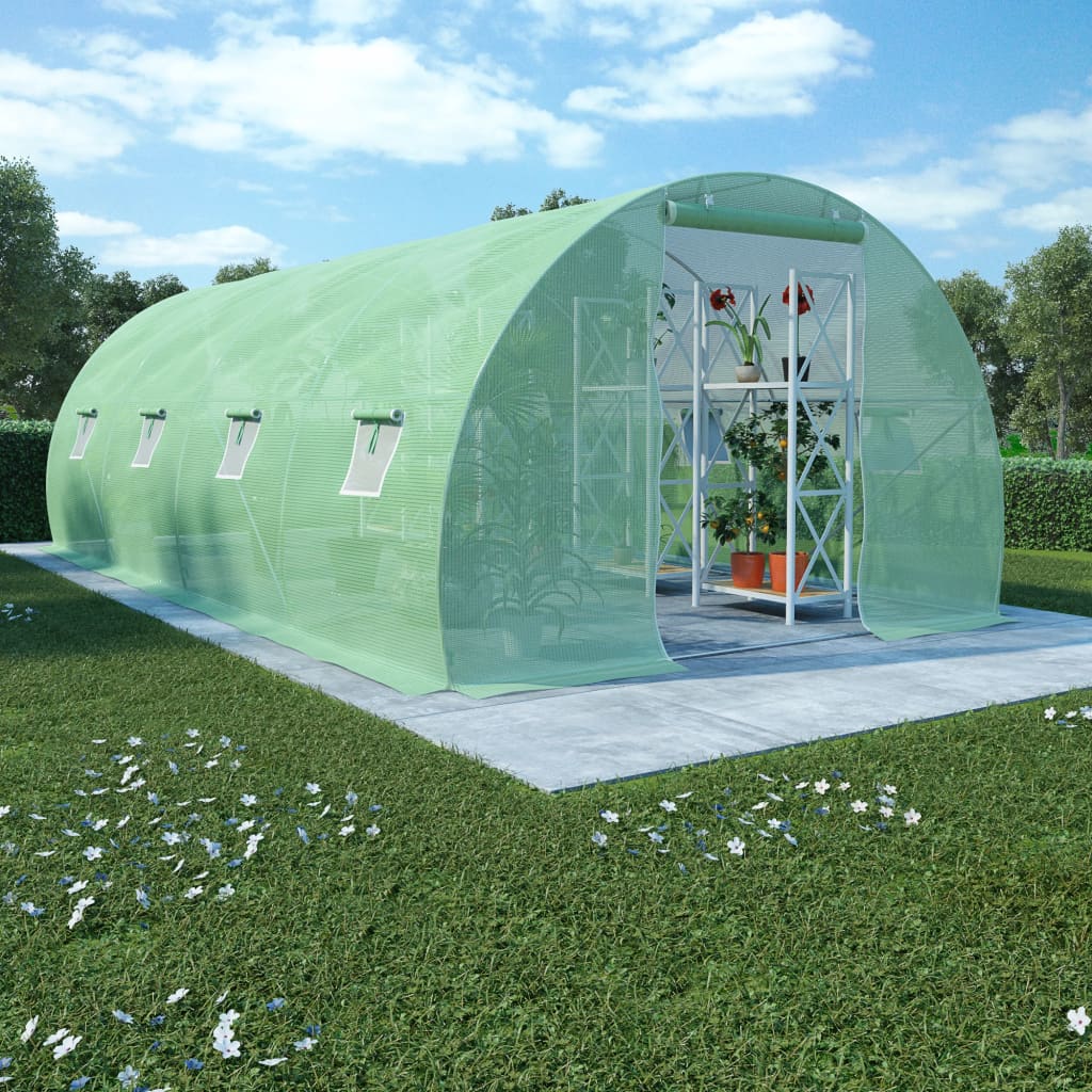 Greenhouse 18mÂ² 600x300x200 cm - Sid & Sam
