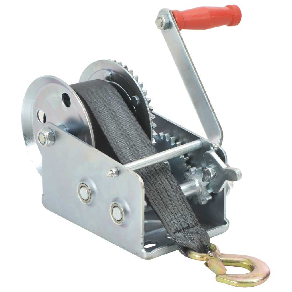 Hand Winch with Strap 1130 kg - Brittle & Co