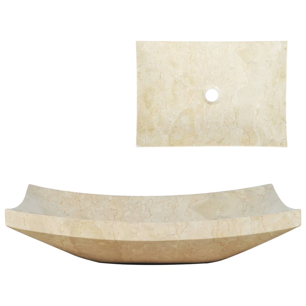 Sink 50x35x12 cm Marble Cream - Tyrell & Tyrell