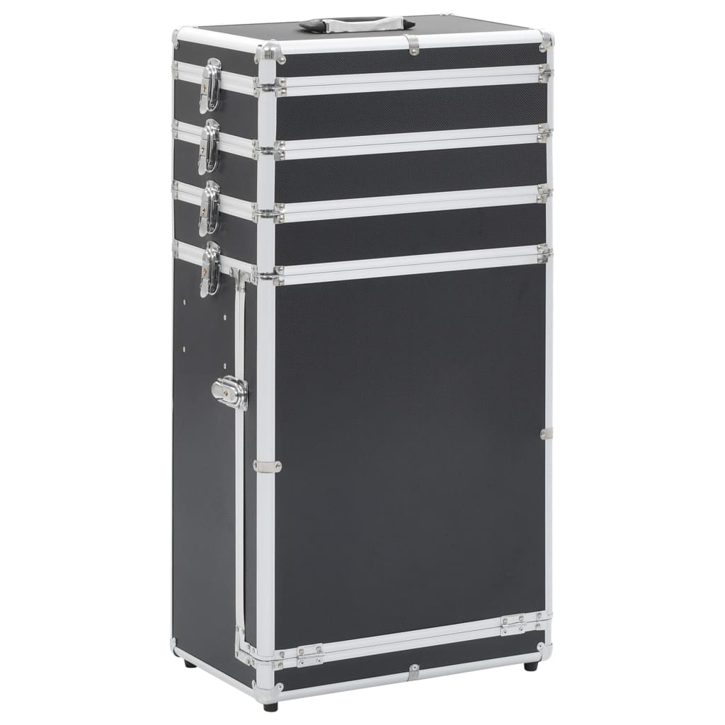 Make-up Trolley Aluminium Black - Tyrell & Tyrell