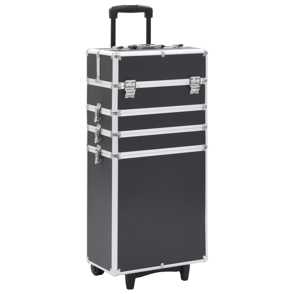 Make-up Trolley Aluminium Black - Style and Chic