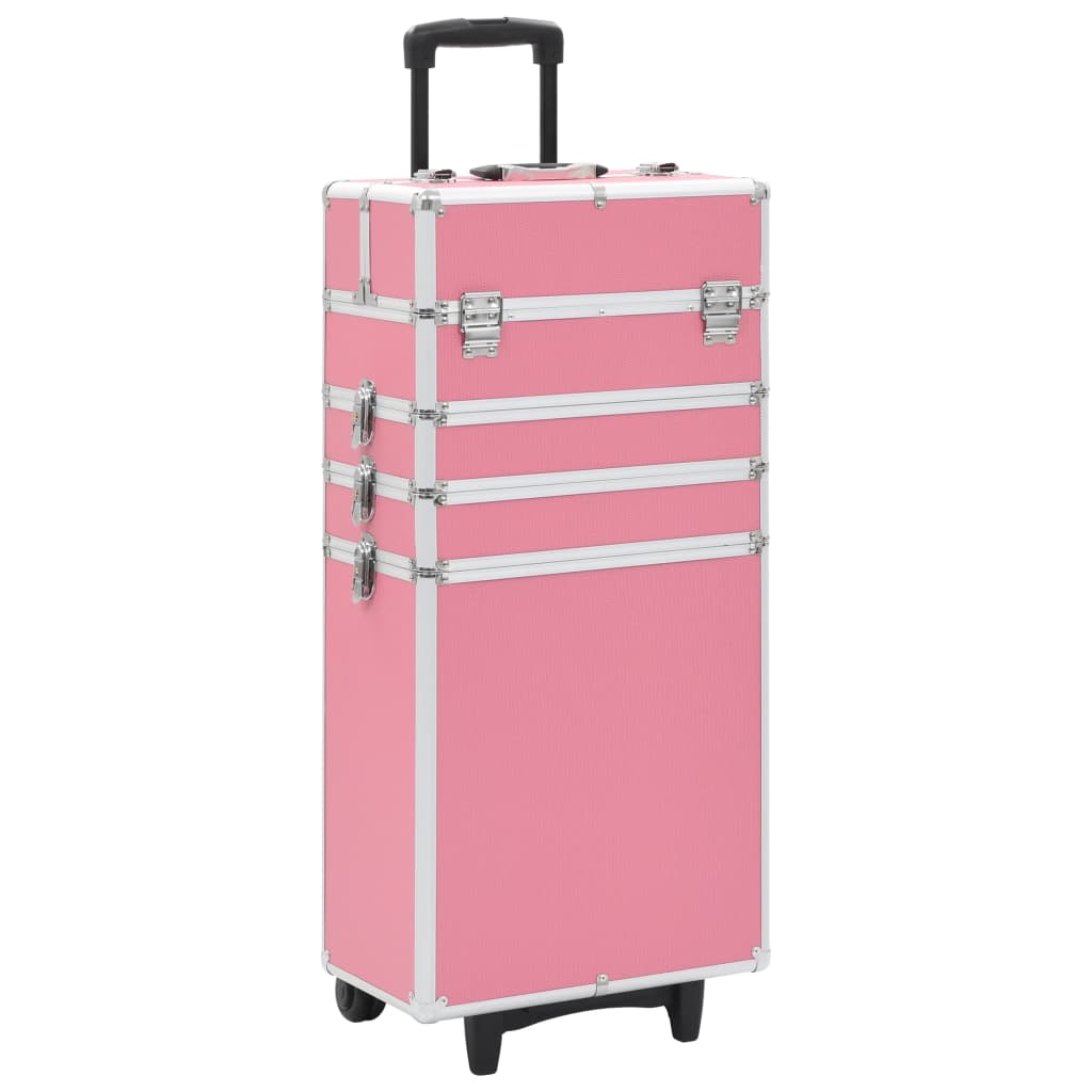 Make-up Trolley Aluminium Pink - Millennium Furniture