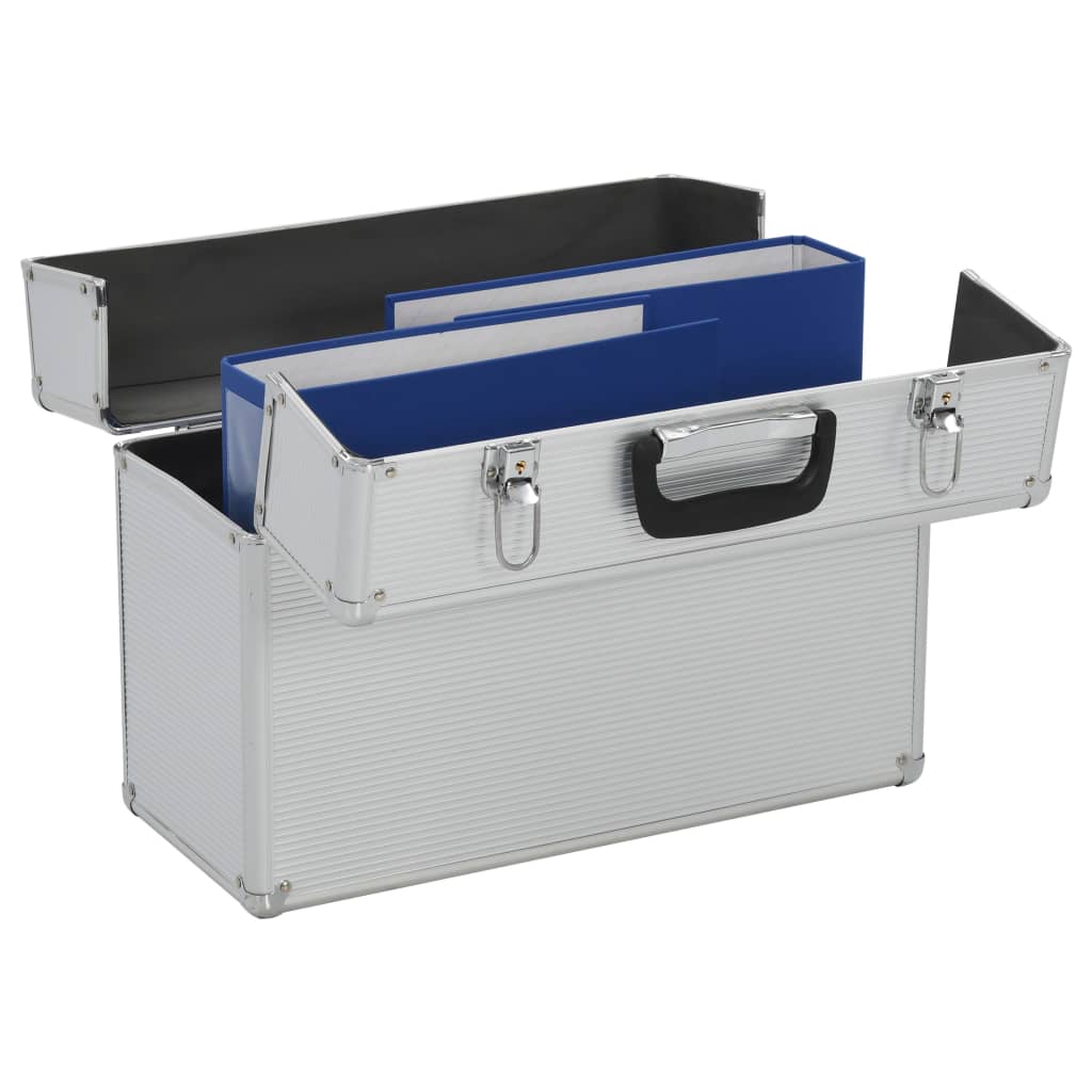 Tool Case 47x36x20 cm Silver Aluminium - Design Hut