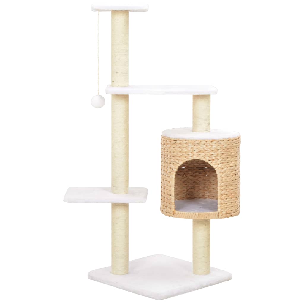 Cat Tree with Sisal Scratching Post Seagrass - Design Hut