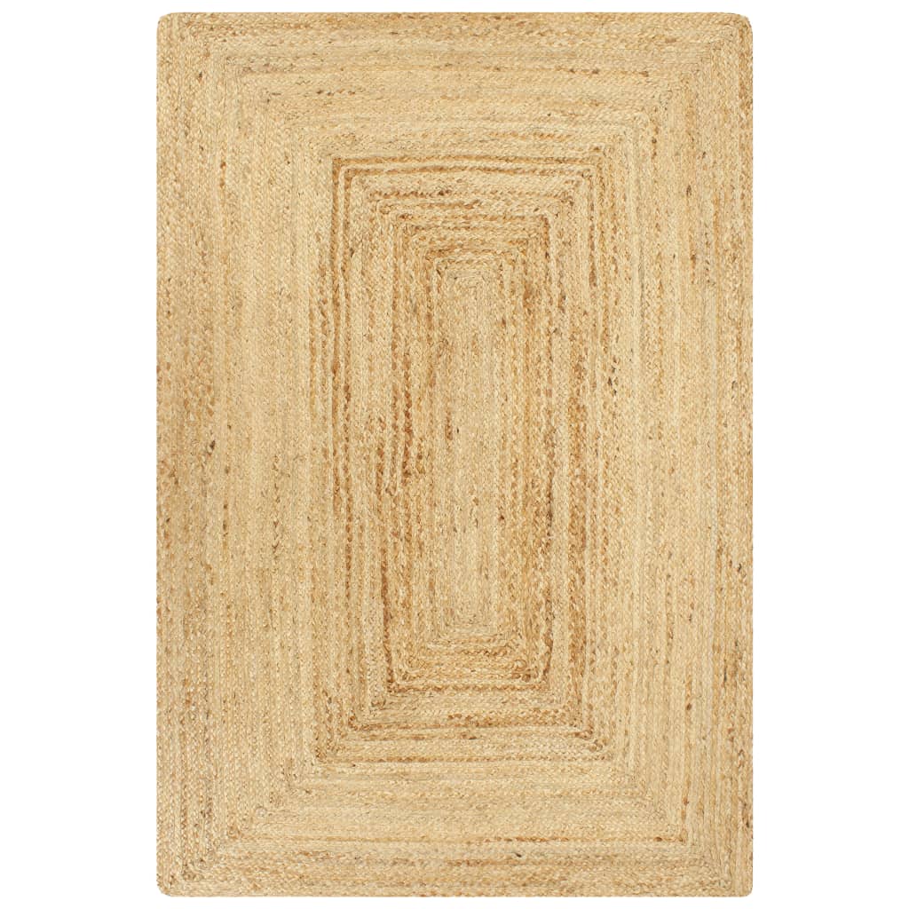 Handmade Rug Jute Natural 160x230 cm - Style and Chic