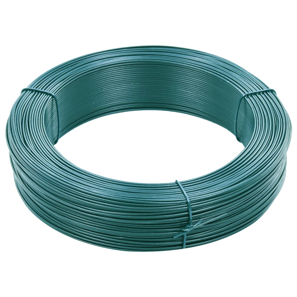 Fence Binding Wire 250 m 0.9/1.4 mm Steel Blackish Green - Unbeatable Bargains