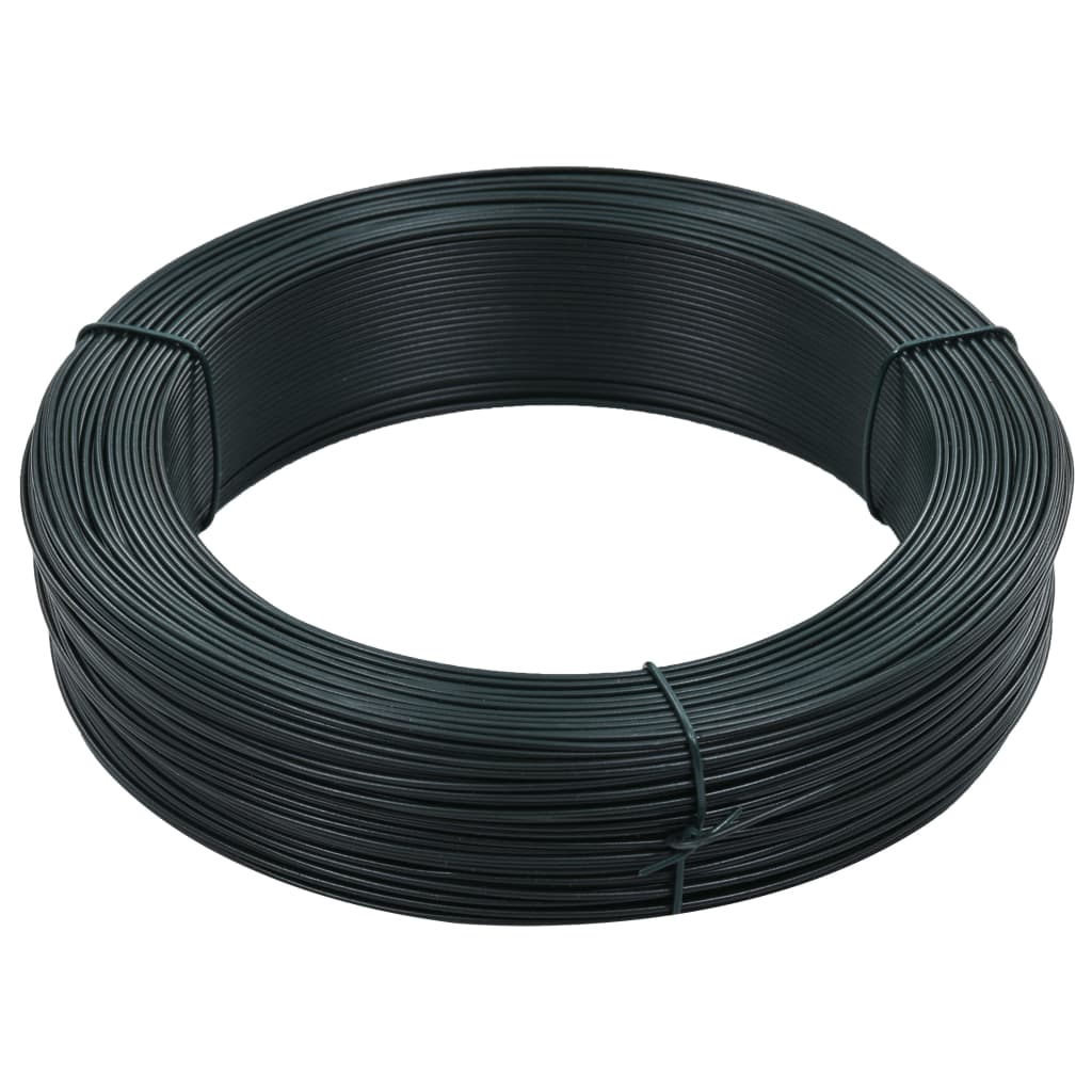 Fence Binding Wire 250 m 2.3/3.8 mm Steel Blackish Green - Decor Base