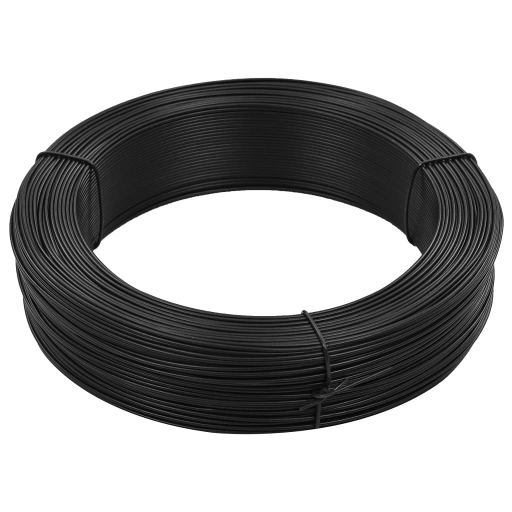 Fence Binding Wire 250 m 2.3/3.8 mm Steel Anthracite - Unbeatable Bargains