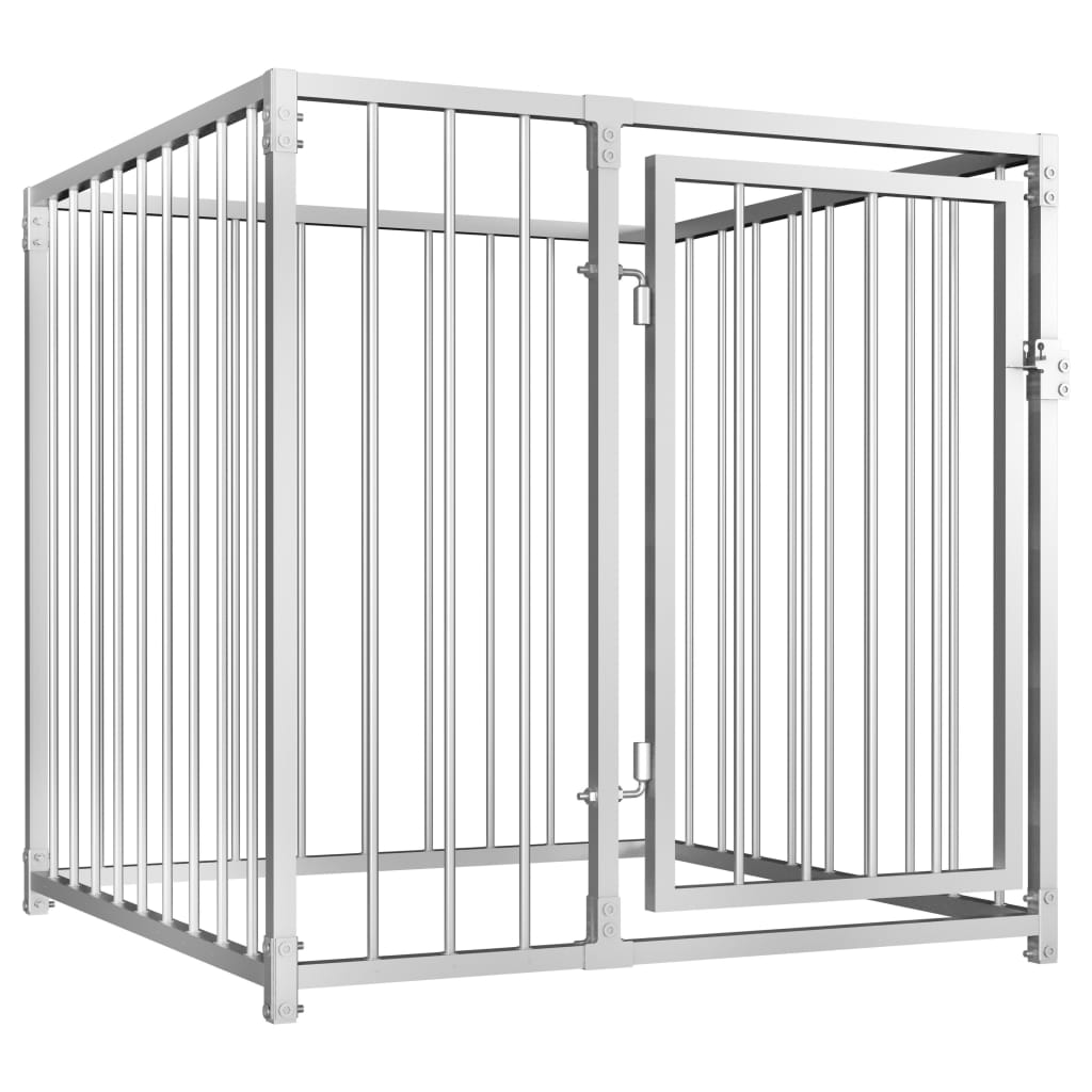 Outdoor Dog Kennel 100x100x100 cm - Design Hut