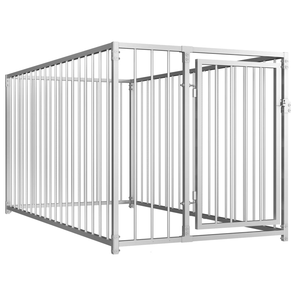 Outdoor Dog Kennel 100x200x100 cm - Sid & Sam