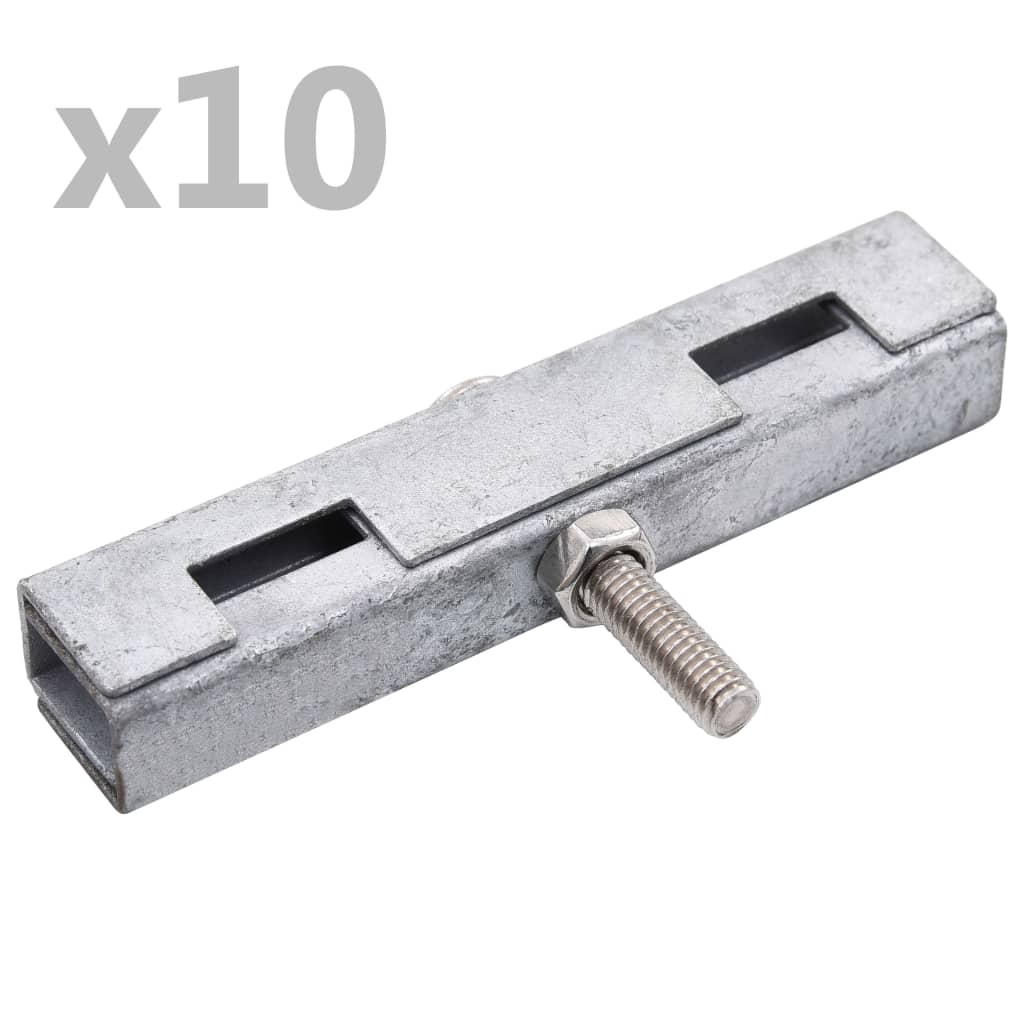 Garden U Mat Connector 10 Sets Silver - Unbeatable Bargains