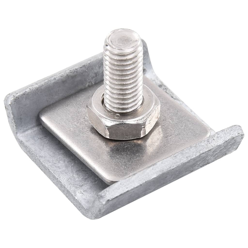 Grid Mat Connector 25 Sets Silver - Design Hut