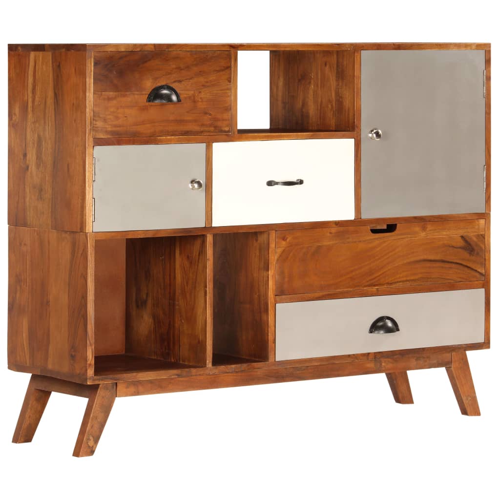 Sideboard 115x35x86 cm Solid Acacia Wood - Sid & Sam
