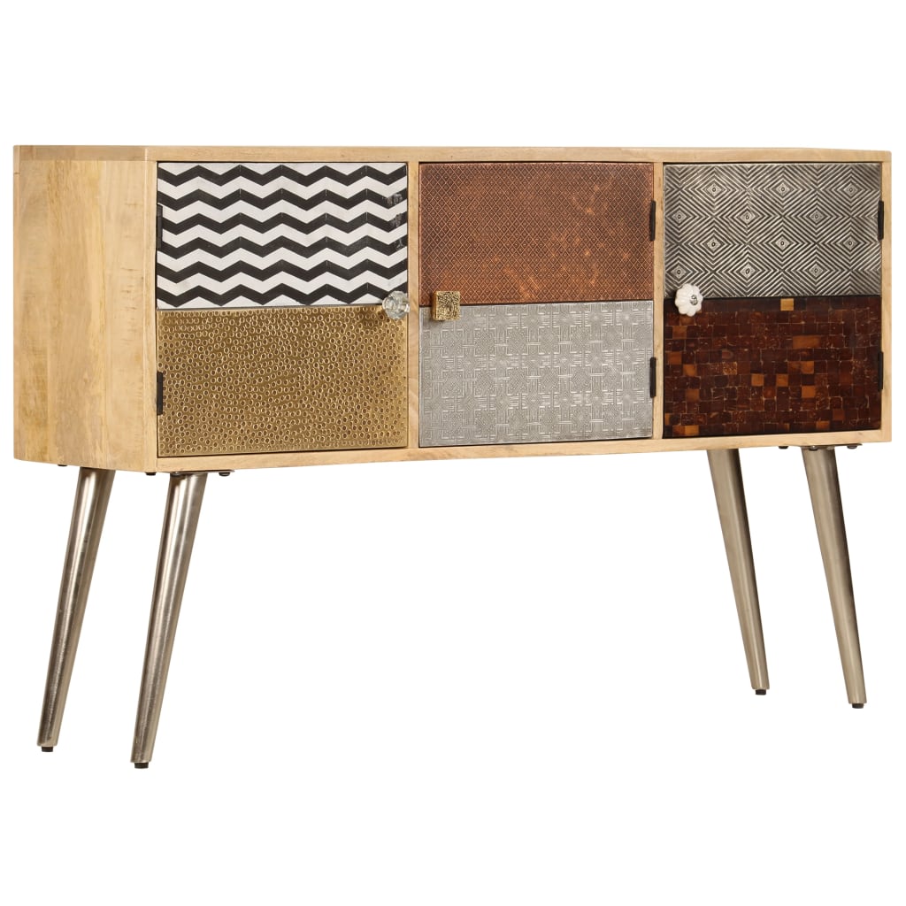 Sideboard 120x30x75 cm Solid Mango Wood - Casper Homes