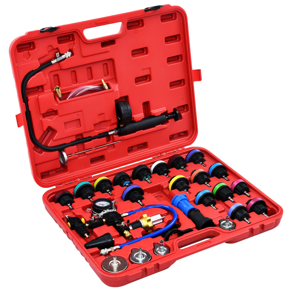 28 Piece Cooling System & Radiator Cap Pressure Tester - Casper Homes