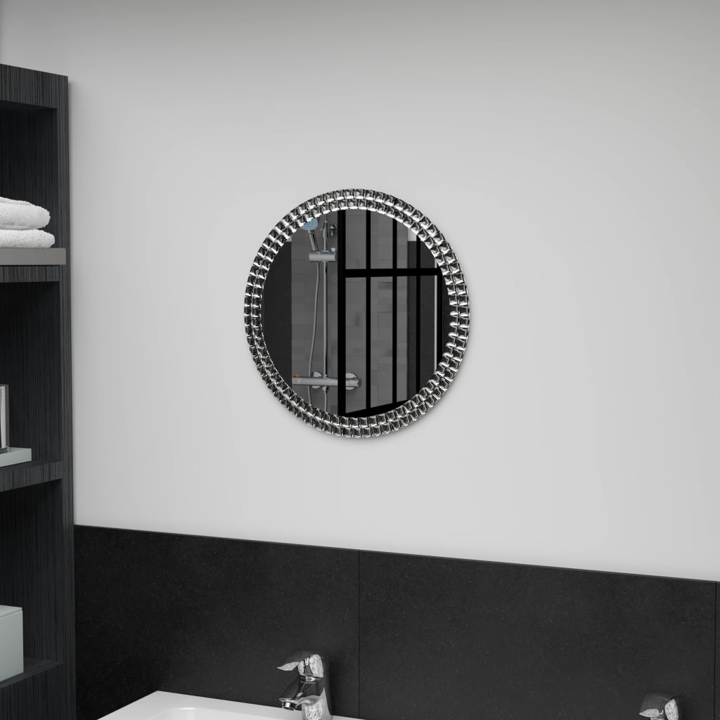 Wall Mirror 40 cm Tempered Glass - The Home Maker