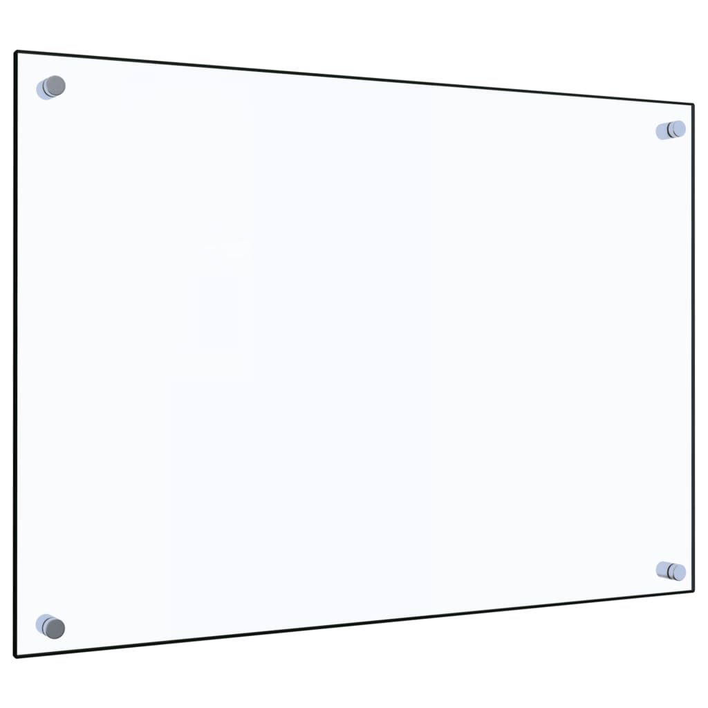 Kitchen Backsplash Transparent 70x50 cm Tempered Glass - Sid & Sam