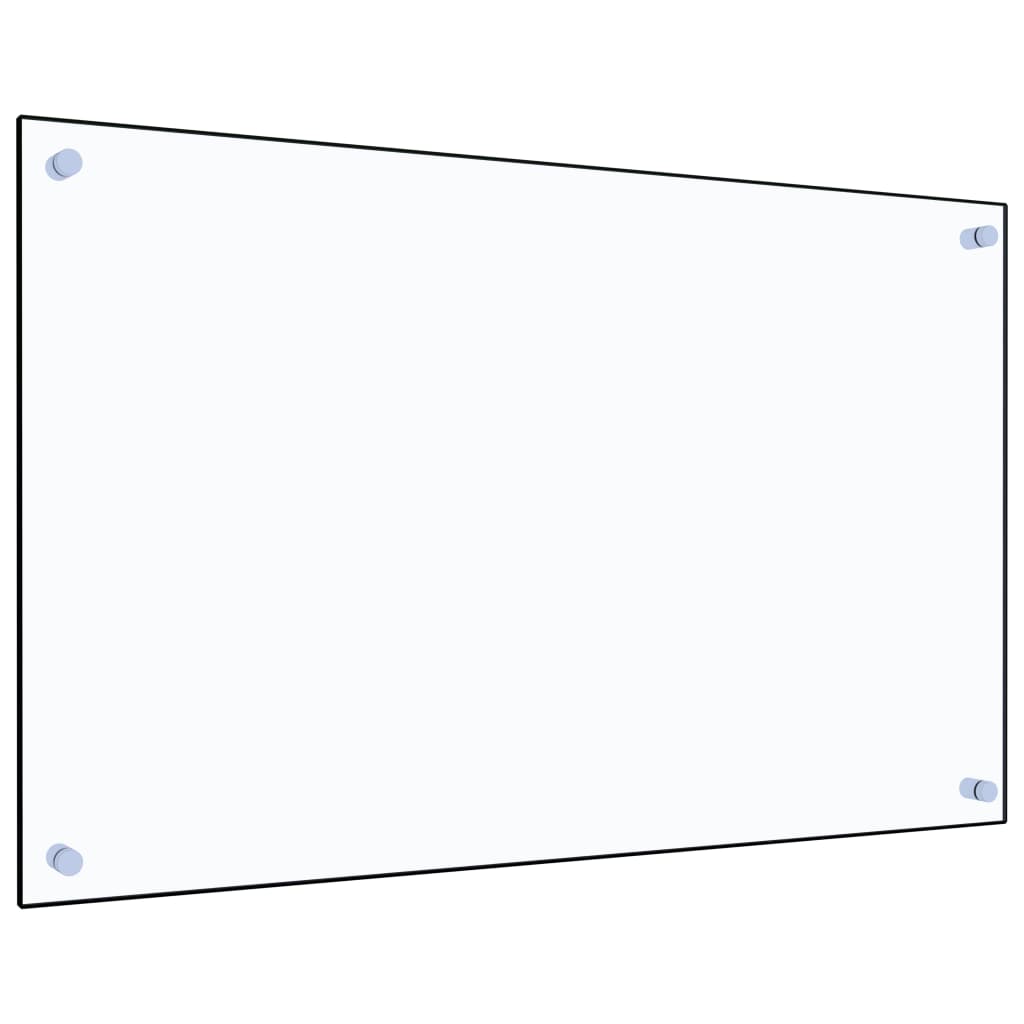 Kitchen Backsplash Transparent 80x50 cm Tempered Glass - Tyrell & Tyrell