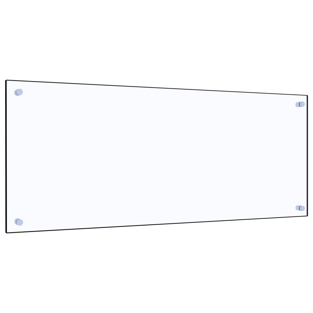 Kitchen Backsplash Transparent 100x40 cm Tempered Glass - Casper Homes