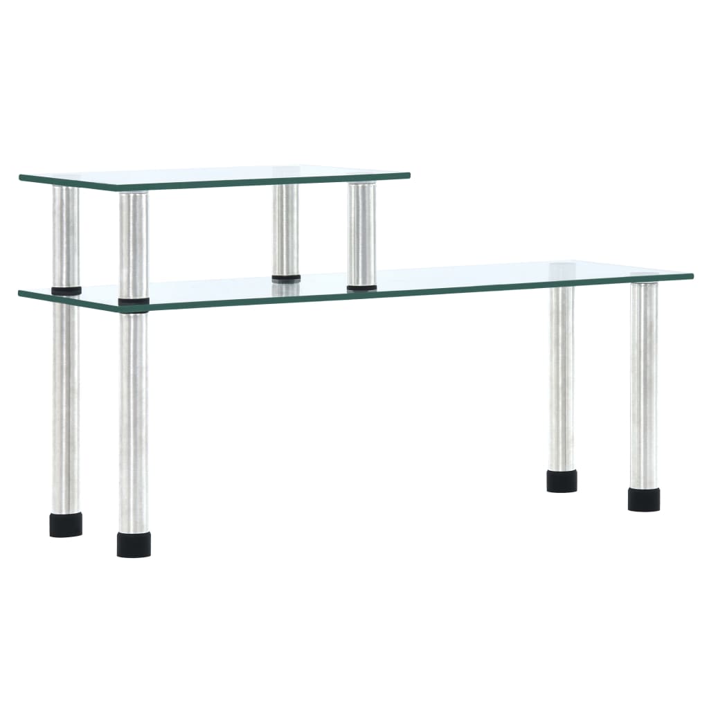 Kitchen Shelf Transparent 45x16x26 cm Tempered Glass - Decor Base