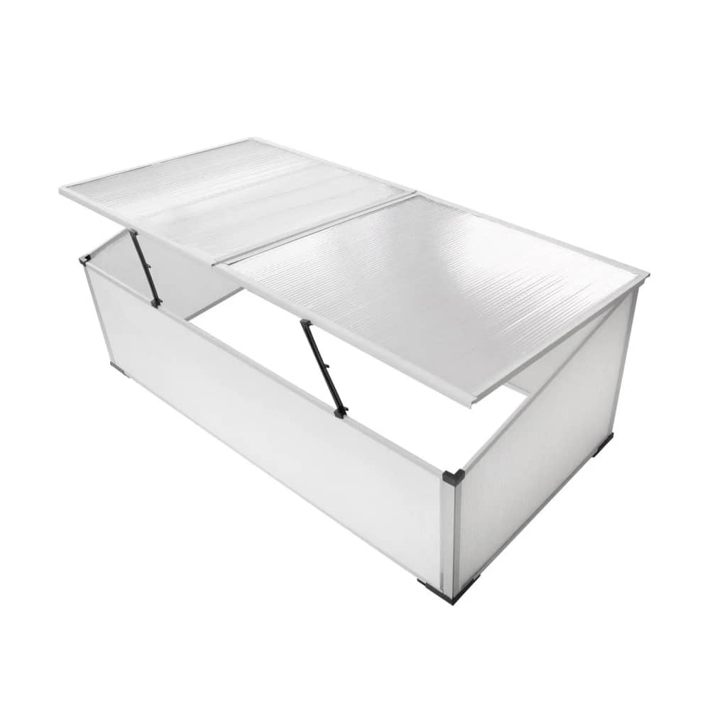 Cold Frame 2 Lids 110x55x41 cm - The Home Maker