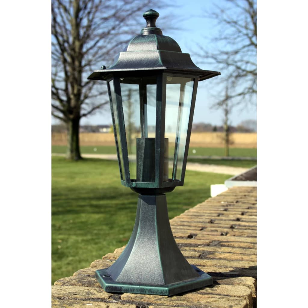 Garden Light Dark Green/Black Aluminium - Discount Dealers