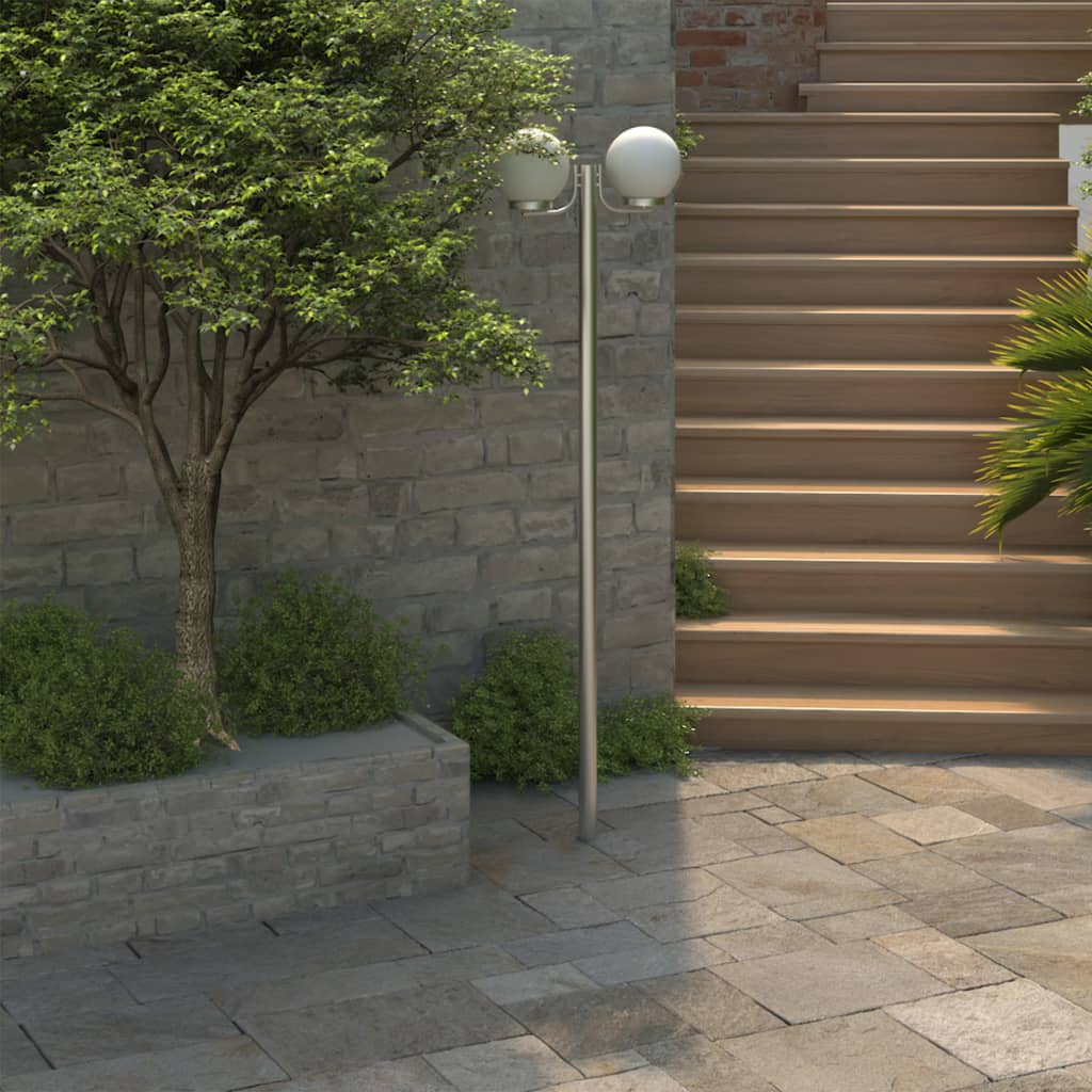 Garden Lamp Post 2 Lamps 220 cm - Millennium Furniture