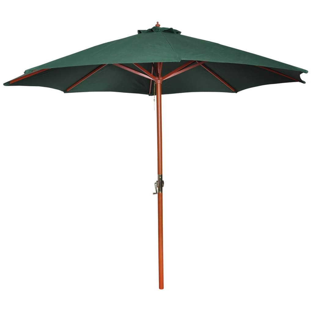 Parasol Green 258 cm - Style and Chic