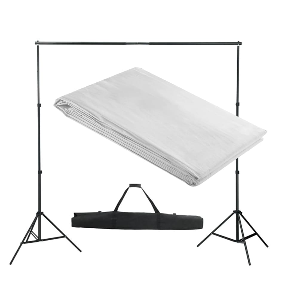 Backdrop Support System 300 x 300 cm White - Style and Chic