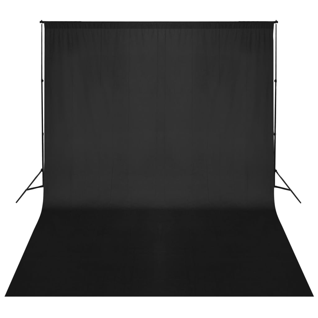 Backdrop Support System 500 x 300 cm Black - The Home Maker