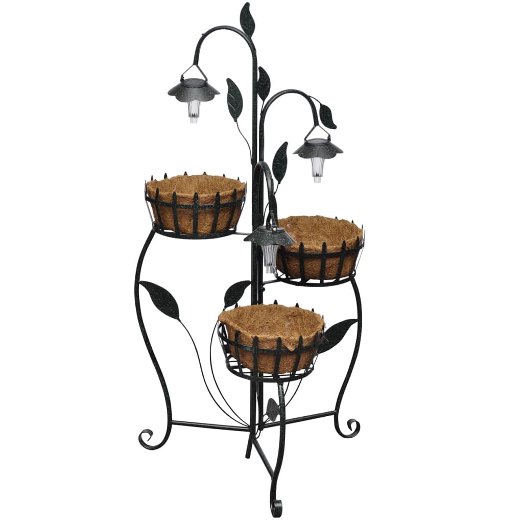 Solar LED Plant Rack - The Home Maker