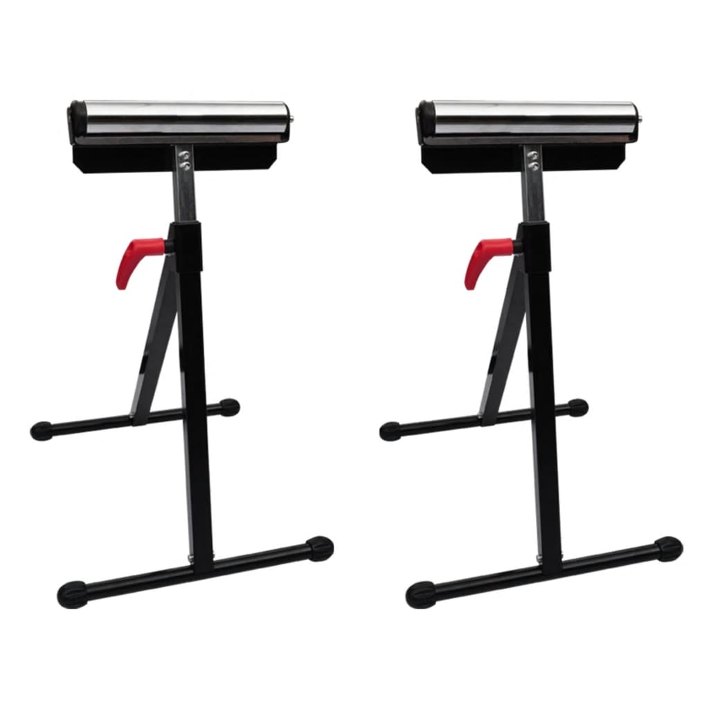 Set of 2 Adjustable Roller Stands - Merkel Designers