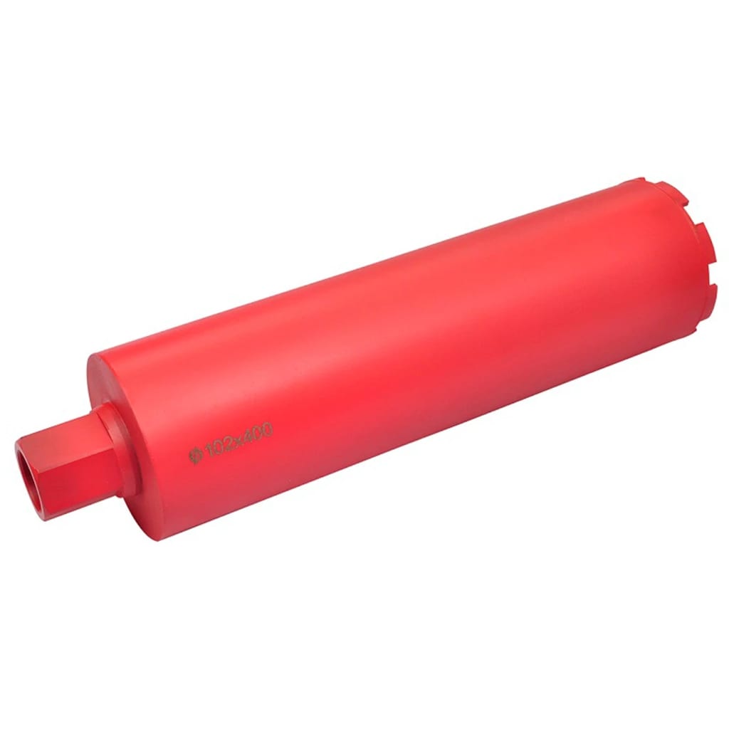 102 mm x 400 mm Dry and Wet Diamond Core Drill Bit - Decor Base