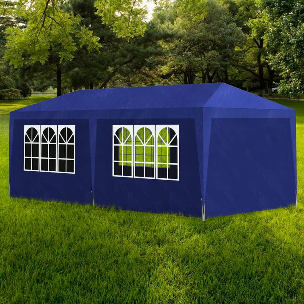 Party Tent 3x6 m Blue - Millennium Furniture