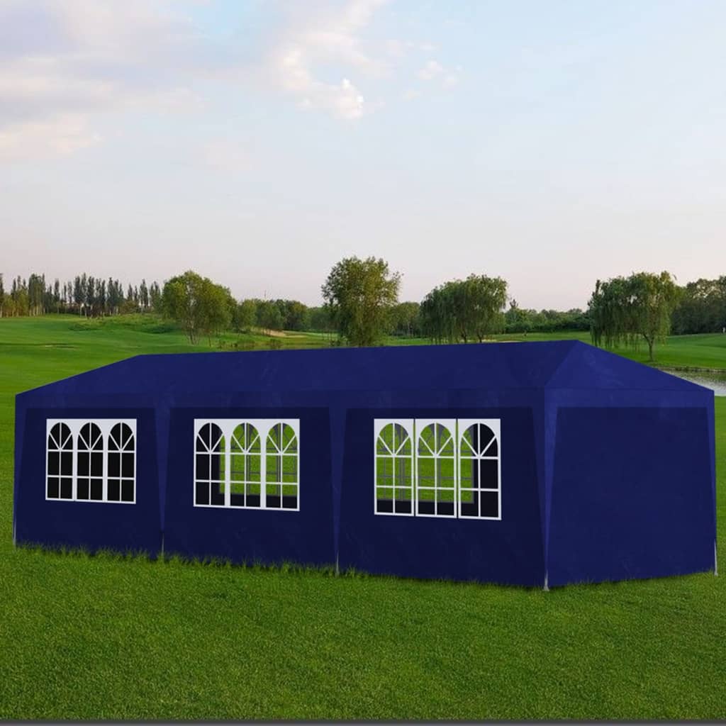Party Tent 3x9 m Blue - Sid & Sam