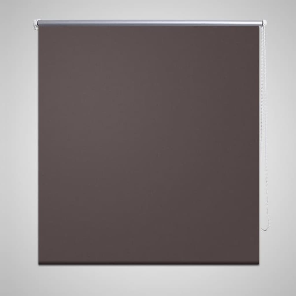 Roller Blind Blackout 100 x 175 cm Coffee - All Things Good