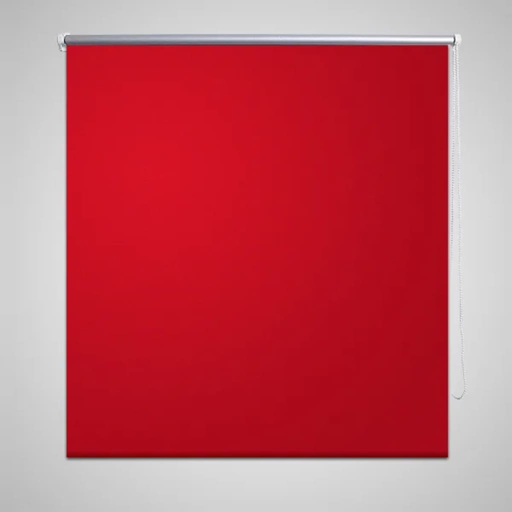 Roller Blind Blackout 120 x 230 cm Red - R and M Furniture